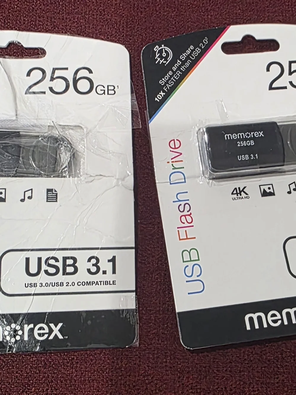Memorex 256GB USB 3.1 Flash Drive - Black